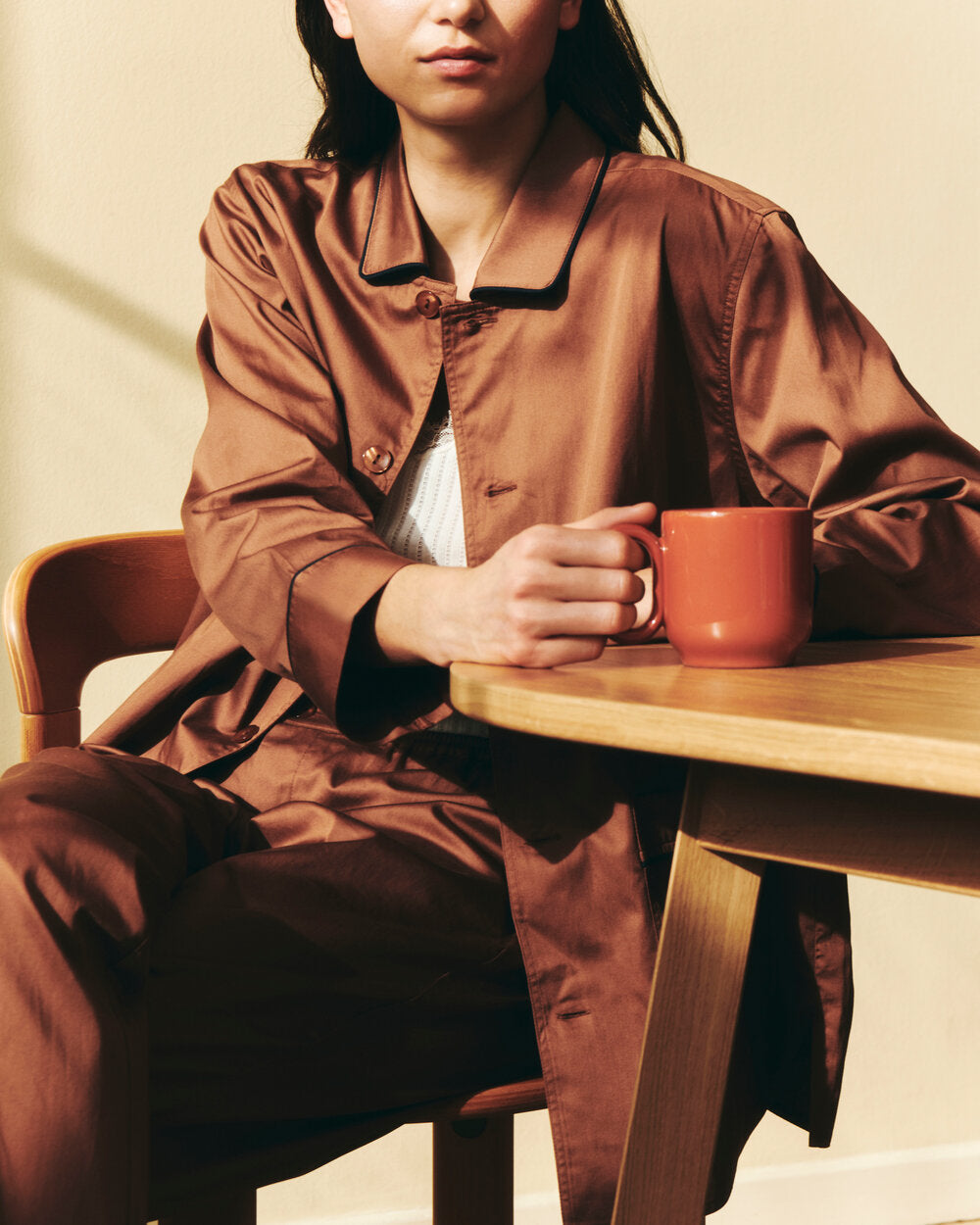 Outline natskjorte - Milk chocolate